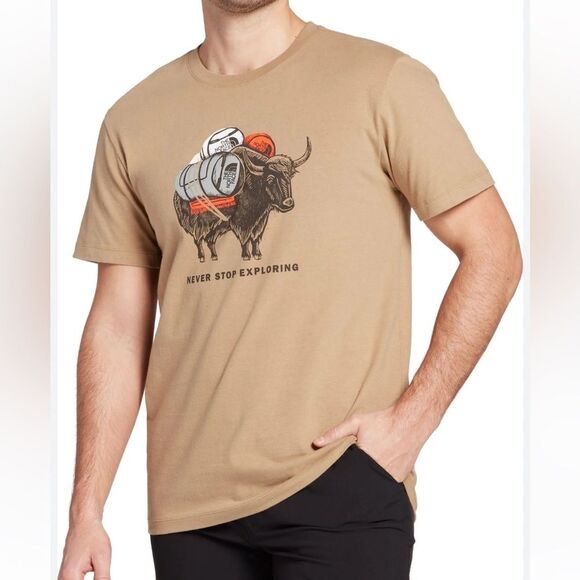 The North Face Men's Yak Short Sleeve Graphic T-Shirt xlarge - Picture 1 of 4